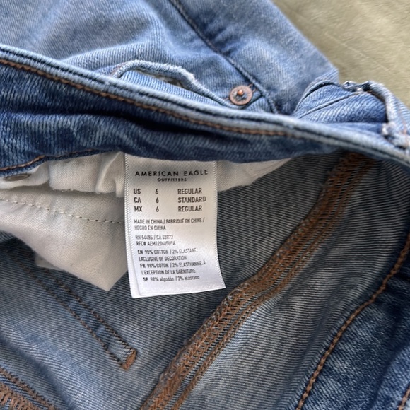 Hi Rise Distressed Skinny Jeans - Picture 6 of 7